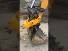 Dauerhafte Cat306 Minibagger-Befestigungsbehälter Schnellkopplungen Schnellkopplung für 7 Tonnen Bagger