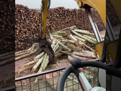 Holzgreifer Eimer Hydraulische Holzgreifer 360 Holzgreifer und Steinbagger Drehgreifer