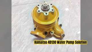 Komatsu 4D130 Water Pump 6114 61 1101 Engine Spare Parts