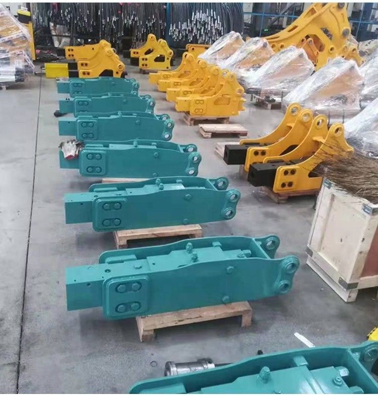 Großhandel Durchmesser68 100 140 185mm Bagger Hochfrequenzbeton Schwingung Stein Hydraulische Brechermaschine Jack Hamm