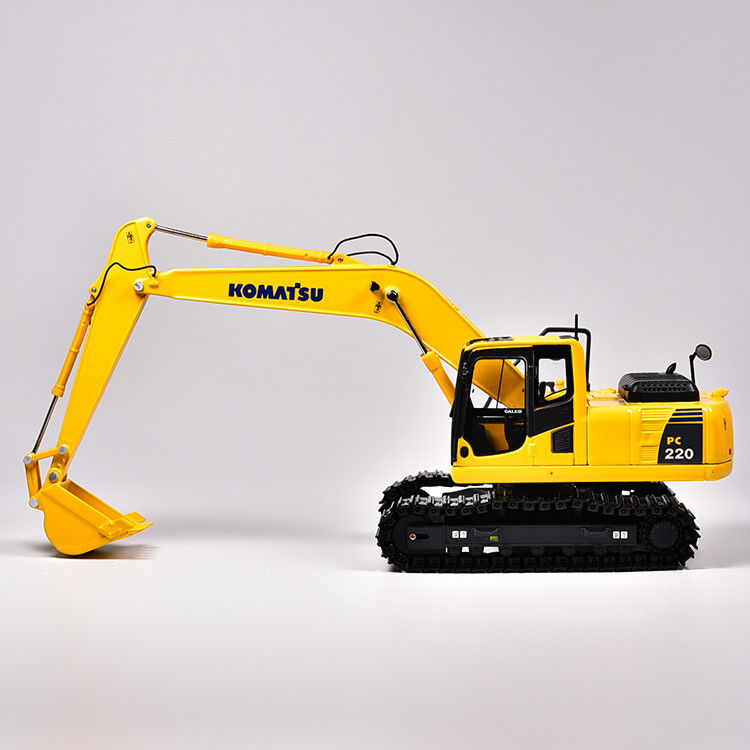 Komatsu PC200 PC220 Druckgussbagger Modell 1/50 Skala Schwere Ausrüstung Sammlerspielzeug