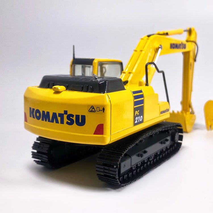 Komatsu PC200 PC210 1/50 Skala Metallgussbagger Modell Sammlerdekoration