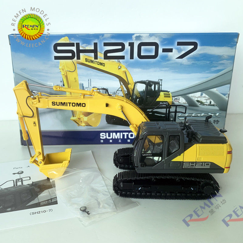 Sumitomo SH210-7 Bagger Alloy Diecast Modell 1 50 Skala Sammlerfahrzeug