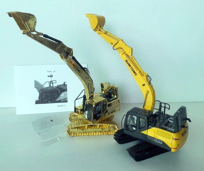 Sumitomo SH210-7 Bagger Alloy Diecast Modell 1 50 Skala Sammlerfahrzeug