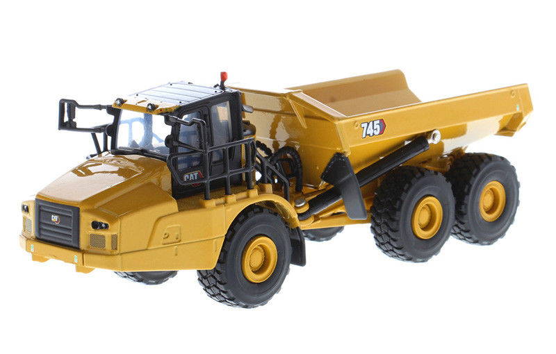 CAT 745 Gelenk-Dump Truck Druckguss 1:64 Skala Legierungsmodell Schwere Ausrüstung Sammlerware