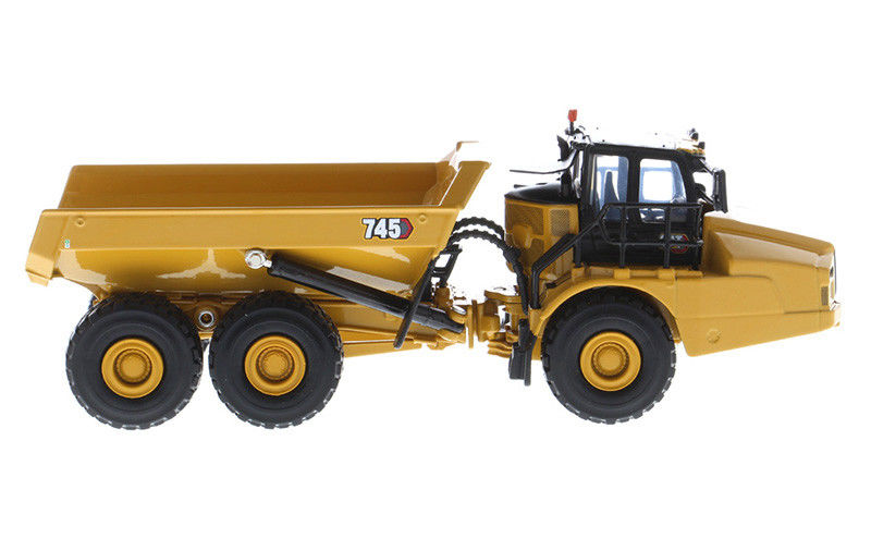 CAT 745 Gelenk-Dump Truck Druckguss 1:64 Skala Legierungsmodell Schwere Ausrüstung Sammlerware
