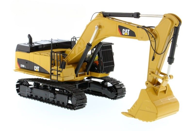 CAT 374D L Bagger-Diecast-Modell in der Größenordnung 1/50 Legierung Baugefahrzeug Spielzeug 85274