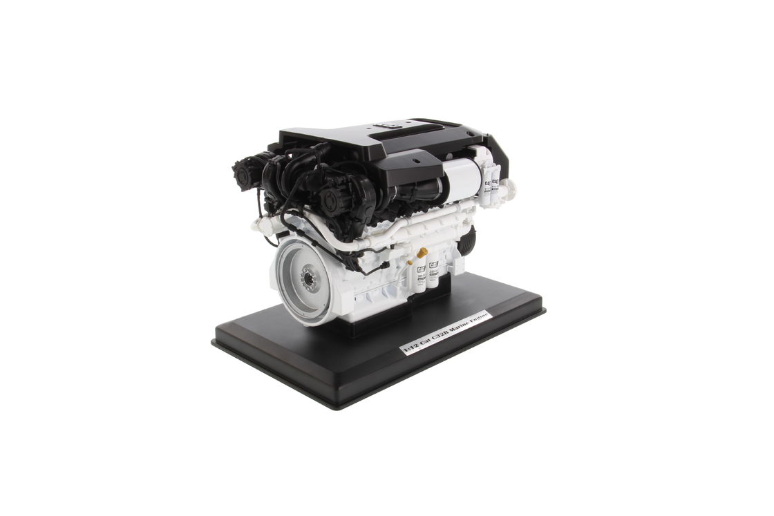 1/12 Skala CAT C32B Motor Generator Spezielle Ausgabe Legierung Modell Caterpillar 85707