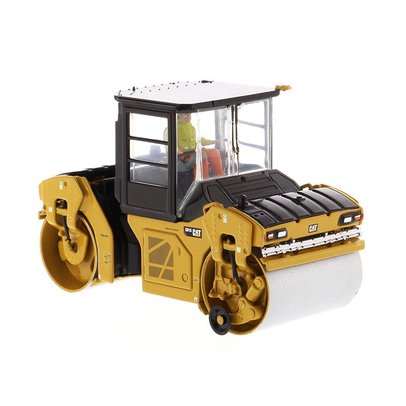 CAT CB-13 Straßenwalz-Diecast Modell 1/50 Skala Legierung Baufahrzeug Replik
