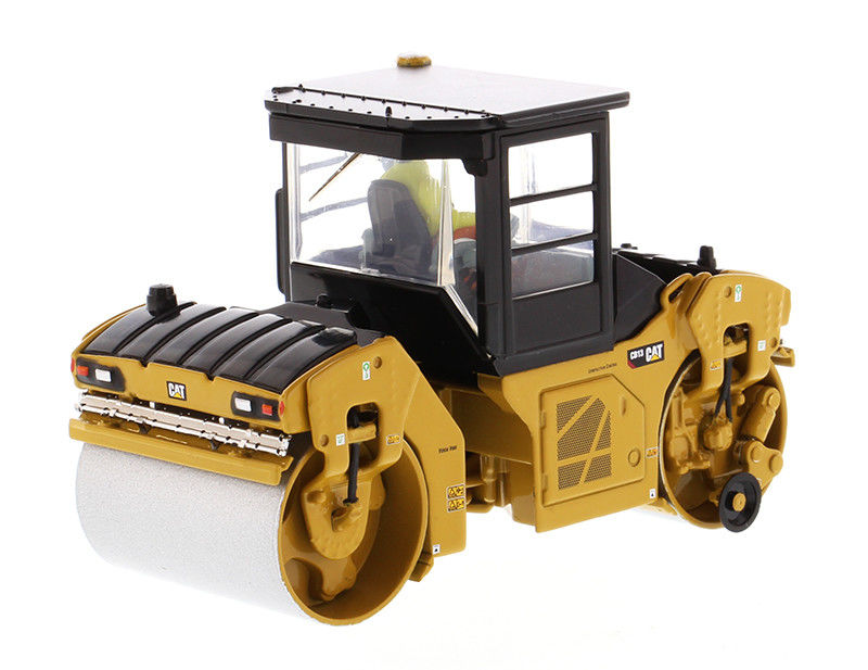 CAT CB-13 Straßenwalz-Diecast Modell 1/50 Skala Legierung Baufahrzeug Replik