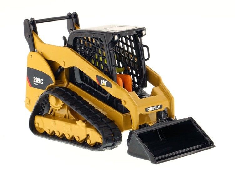 Hochdetaillierte CAT 299C Kompakte Schienenlader-Legierungsform 1/32 Skala 85226