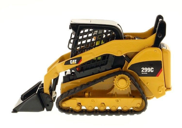 Hochdetaillierte CAT 299C Kompakte Schienenlader-Legierungsform 1/32 Skala 85226