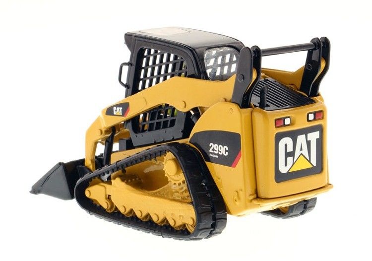 Hochdetaillierte CAT 299C Kompakte Schienenlader-Legierungsform 1/32 Skala 85226