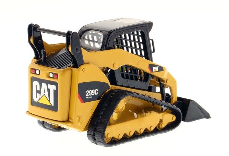 Hochdetaillierte CAT 299C Kompakte Schienenlader-Legierungsform 1/32 Skala 85226