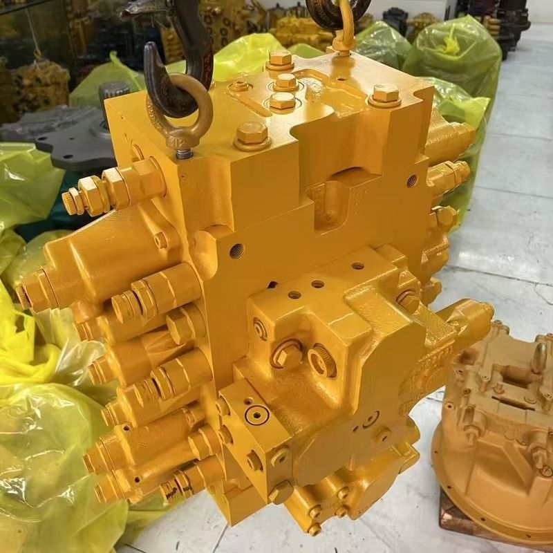 Hochwertige Komatsu PC200-7 Bagger Gelb Finish Hauptsteuerventil Hydraulische Teile