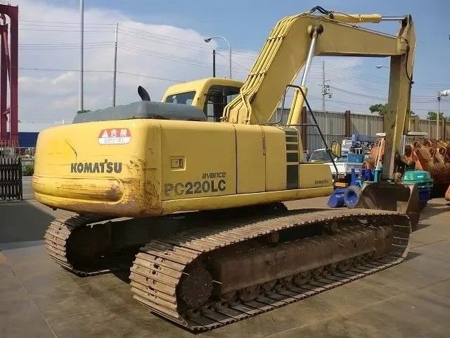 Gebrauchtes Komatsu PC200-6 Bagger mit überholtem Cummins-Motor für den Bau von Bergbau