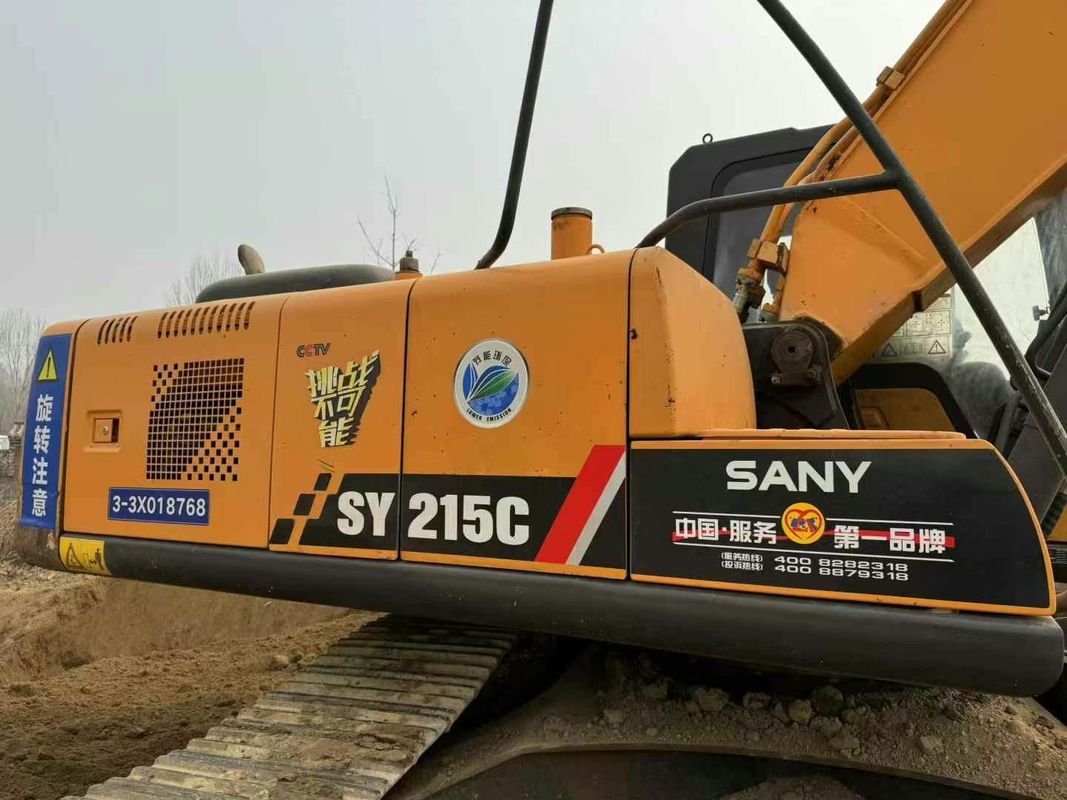 Gebraucht Sany SY215-9 Crawler Bagger Schwerlastbaumaschine Zuverlässige Leistung
