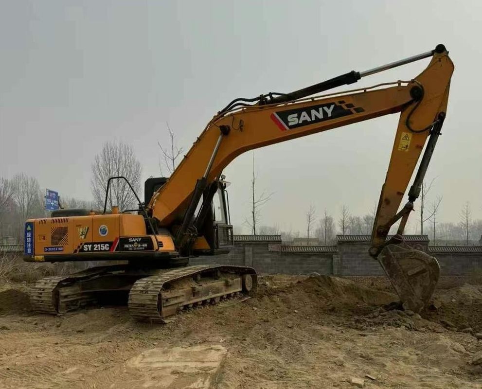 Gebraucht Sany SY215-9 Crawler Bagger Schwerlastbaumaschine Zuverlässige Leistung