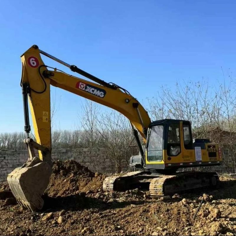 Gebraucht XCMG 215D 20 Tonnen Crawler Bagger Schwerlastmaschine für den industriellen Bau