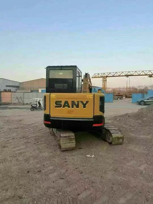 Gebraucht 2023 SANY SY60 Minibagger 500 Arbeitsstunden Vollwartung für Landschaftsgestaltung