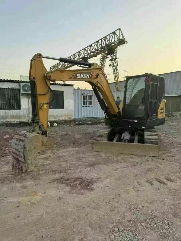 Gebraucht 2023 SANY SY60 Minibagger 500 Arbeitsstunden Vollwartung für Landschaftsgestaltung