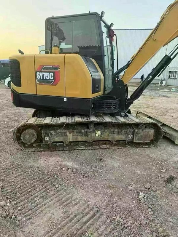 Gebraucht 2023 SANY SY60 Minibagger 500 Arbeitsstunden Vollwartung für Landschaftsgestaltung