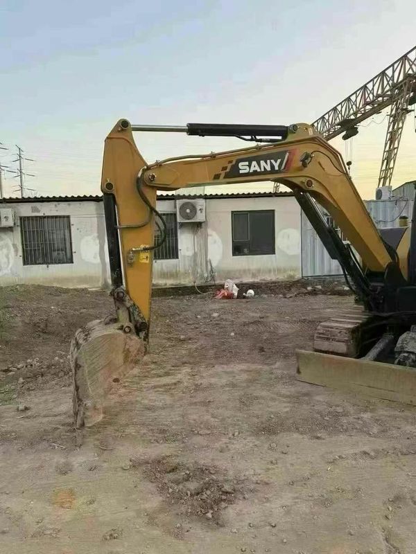 Gebraucht 2023 SANY SY60 Minibagger 500 Arbeitsstunden Vollwartung für Landschaftsgestaltung