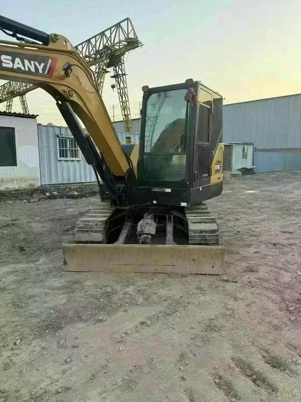 Gebraucht 2023 SANY SY60 Minibagger 500 Arbeitsstunden Vollwartung für Landschaftsgestaltung