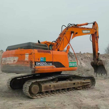 Qualität Gebraucht Doosan DH220-9E 22 Tonnen Bagger Volldienstgeschichte Bergbau Baubau Erdbewegung