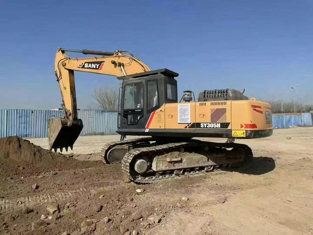 Gebraucht SANY 305H Bagger 30 5 Tonnen Kapazität Dienstleistung Geschichte Bergbau Baubau Erdbewegung