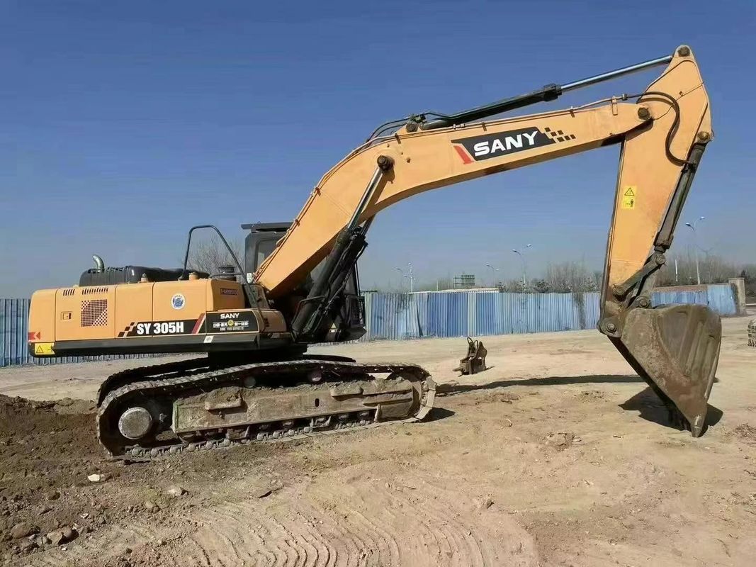 Gebraucht SANY 305H Bagger 30 5 Tonnen Kapazität Dienstleistung Geschichte Bergbau Baubau Erdbewegung