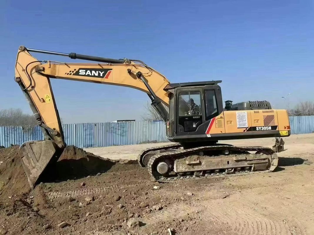 Gebraucht SANY 305H Bagger 30 5 Tonnen Kapazität Dienstleistung Geschichte Bergbau Baubau Erdbewegung