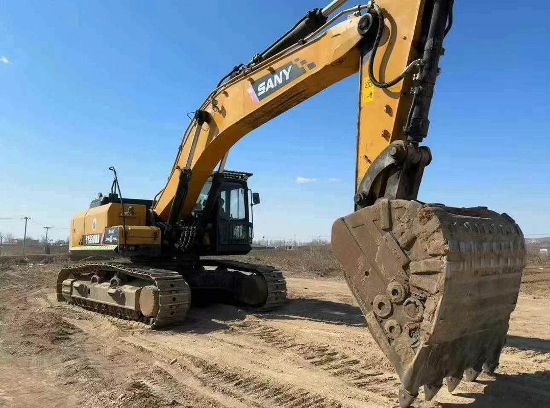 Gebraucht 2020 SANY SY550HD 55 Tonnen Bagger mit Vollleistung CE ISO zertifizierte Leistung