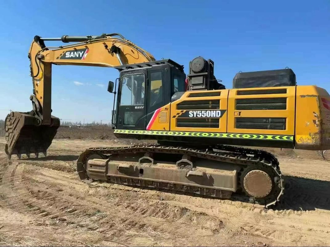 Gebraucht 2020 SANY SY550HD 55 Tonnen Bagger mit Vollleistung CE ISO zertifizierte Leistung