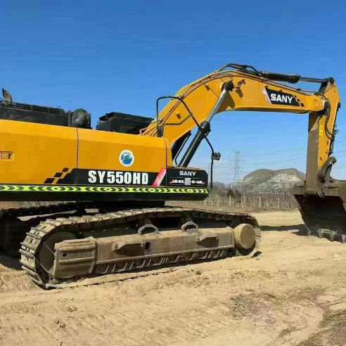 Gebraucht 2020 SANY SY550HD 55 Tonnen Bagger mit Vollleistung CE ISO zertifizierte Leistung