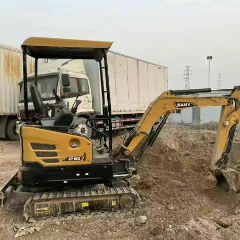 2021 SANY SY16C Kompakter Minibagger 1,6 Tonnen 3000 Stunden CE ISO Landschaftsbau