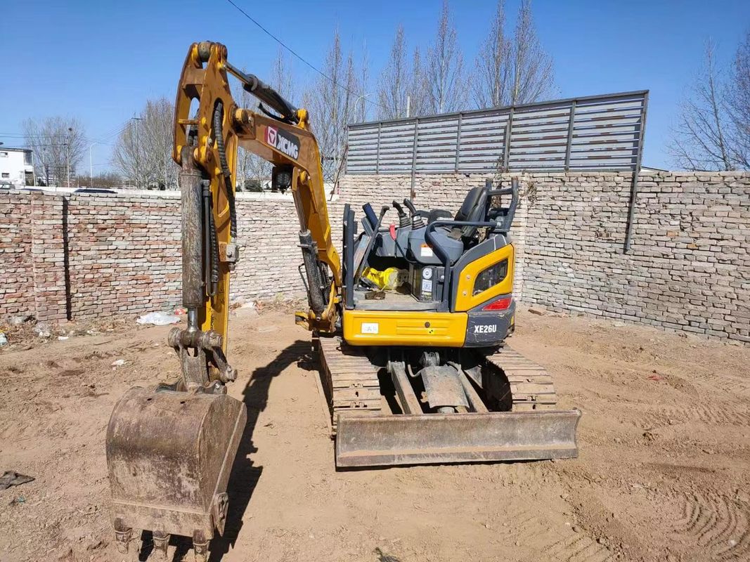 Gebraucht 2022 XCMG XE26U Minibagger 2.6T Gut gepflegt CE ISO Landschaftsgestaltung