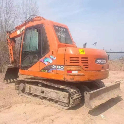 Gebrauchtes Doosan DH80 Minibagger mit einer Kapazität von 8 Tonnen