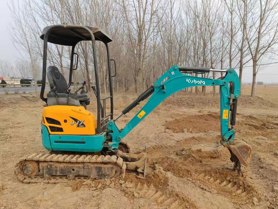 Gebrauchtes Kubota U17 Minibagger 1,7 Tonnen Gut gepflegt CE ISO für Landschaftsbau