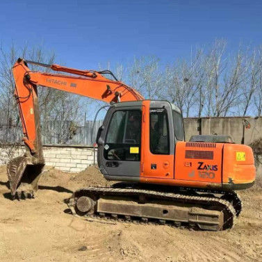 Gebrauchtes Hitachi ZAXIS 120 Bagger 12 Tonnen Kapazität Volldienstgeschichte Bauwesen Bergbau