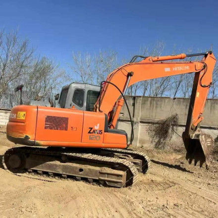 Gebrauchtes Hitachi ZAXIS 120 Bagger 12 Tonnen Kapazität Volldienstgeschichte Bauwesen Bergbau
