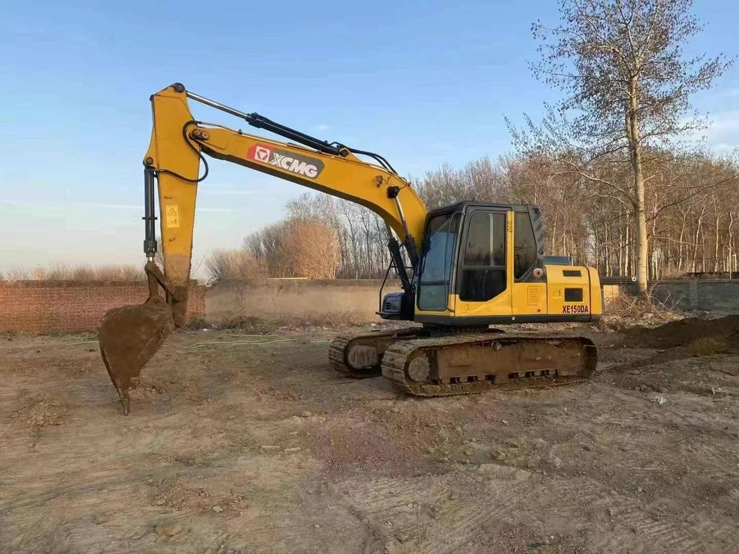 Gebraucht XCMG XE150DA Bagger 15 Tonnen Schwermaschine für den Bau Bergbau Erdbewegung