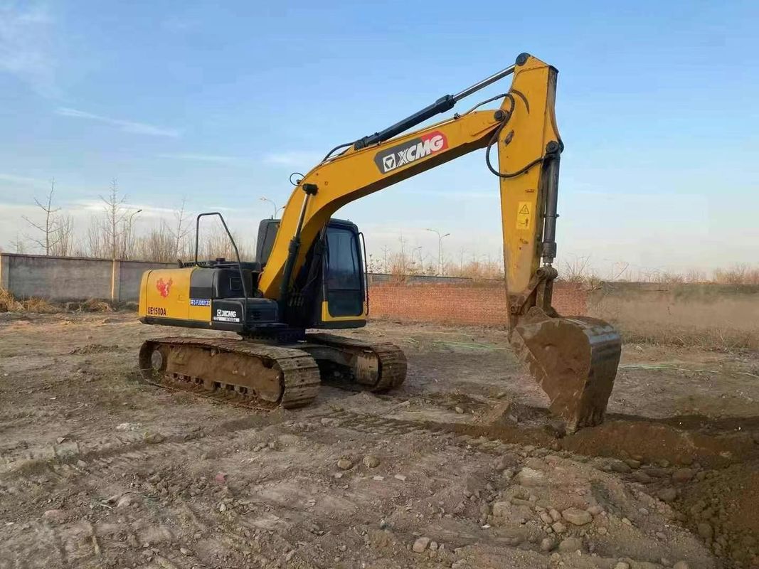 Gebraucht XCMG XE150DA Bagger 15 Tonnen Schwermaschine für den Bau Bergbau Erdbewegung