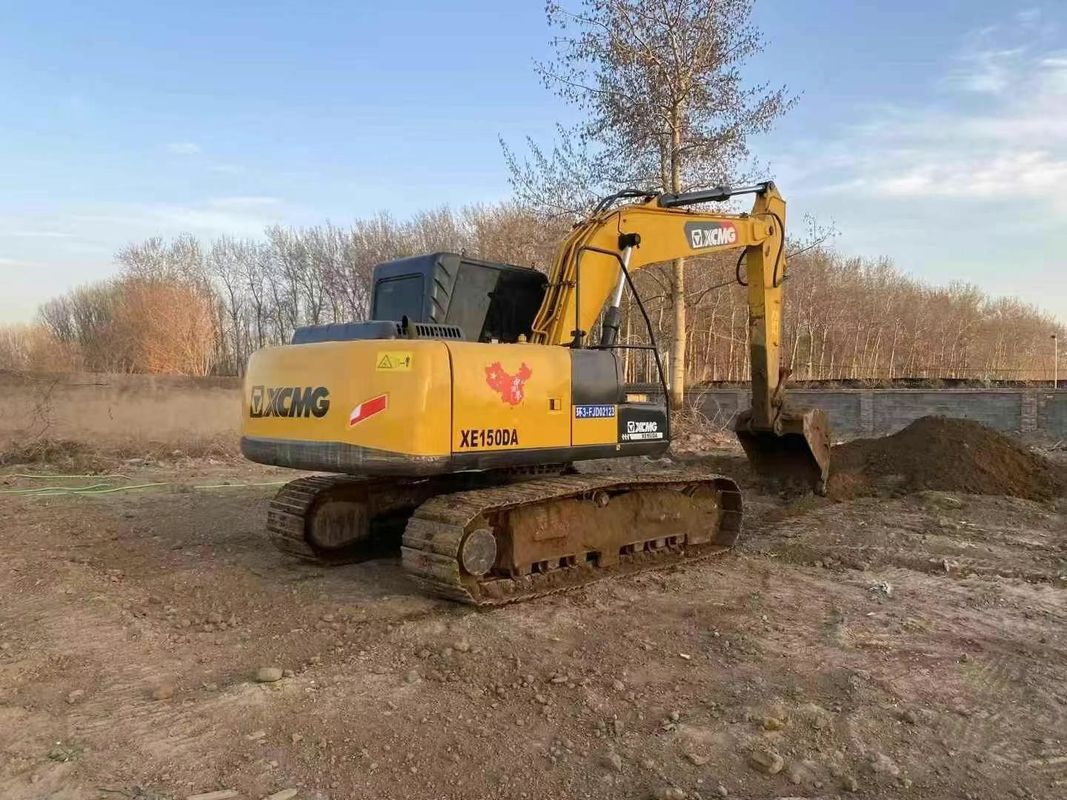 Gebraucht XCMG XE150DA Bagger 15 Tonnen Schwermaschine für den Bau Bergbau Erdbewegung
