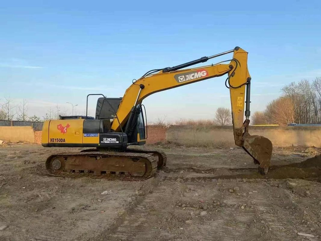 Gebraucht XCMG XE150DA Bagger 15 Tonnen Schwermaschine für den Bau Bergbau Erdbewegung