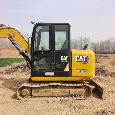 Gebrauchtes CAT 305.5E2 Minibagger 27.2kN Arm Gräberkraft Kompaktes robustes Hydraulikgerät