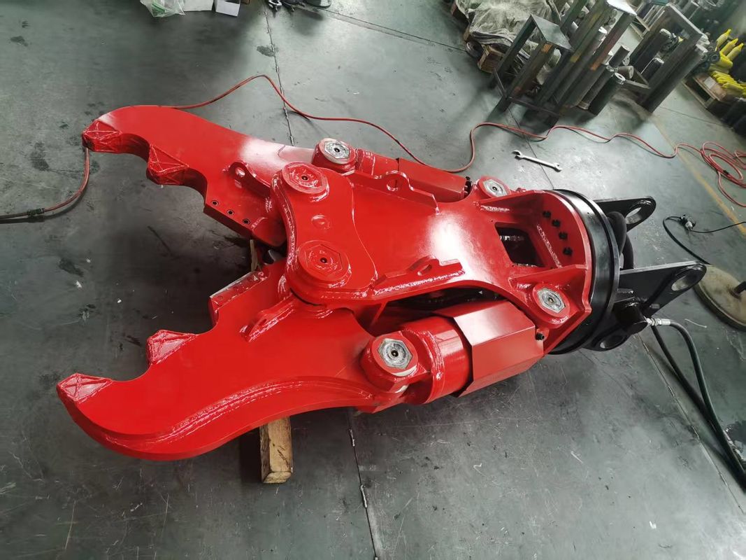 Anpassung von Schwerlastscheren 08A Hydraulische Schere für 10-15 Tonnen Bagger Betonrohrschneiden