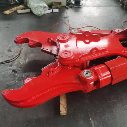 Anpassung von Schwerlastscheren 08A Hydraulische Schere für 10-15 Tonnen Bagger Betonrohrschneiden