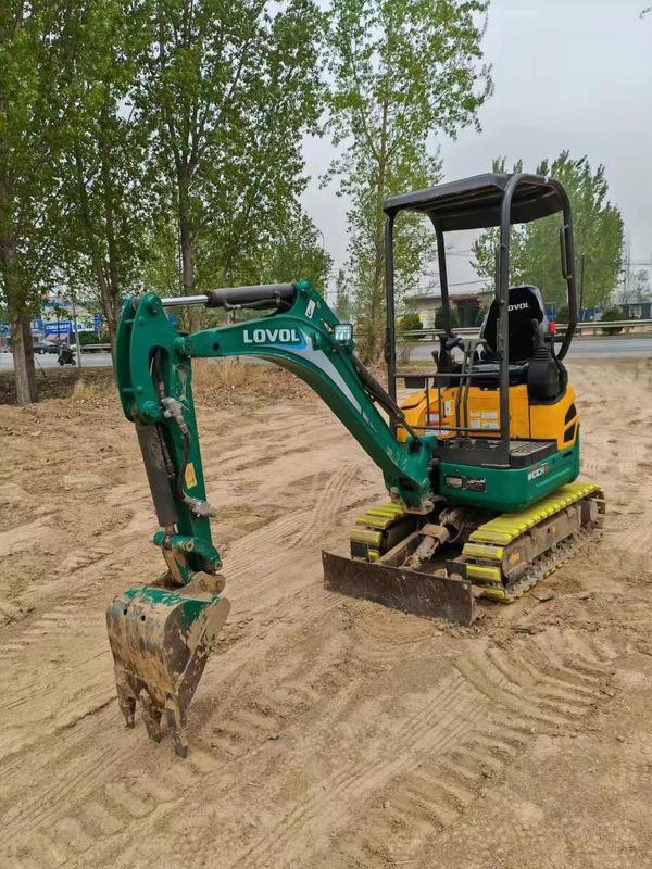 Gebrauchtes Lovol FR18E2-U Minibagger in gutem Zustand für Bauprojekte