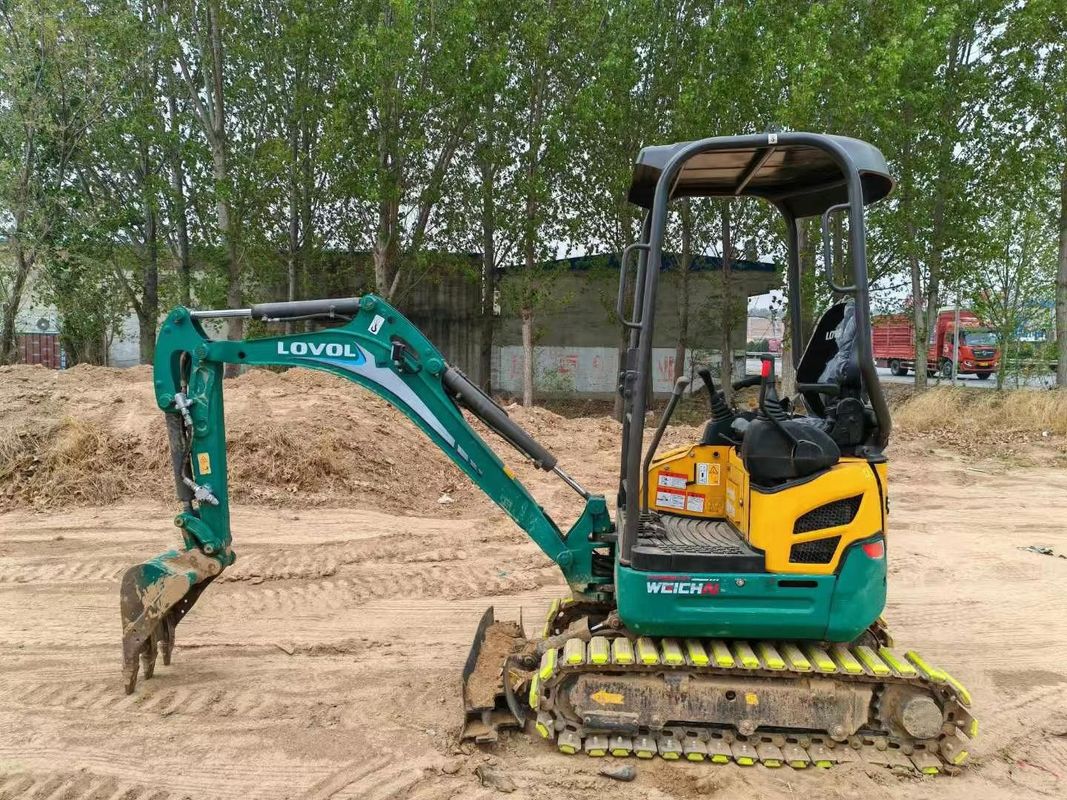 Gebrauchtes Lovol FR18E2-U Minibagger in gutem Zustand für Bauprojekte
